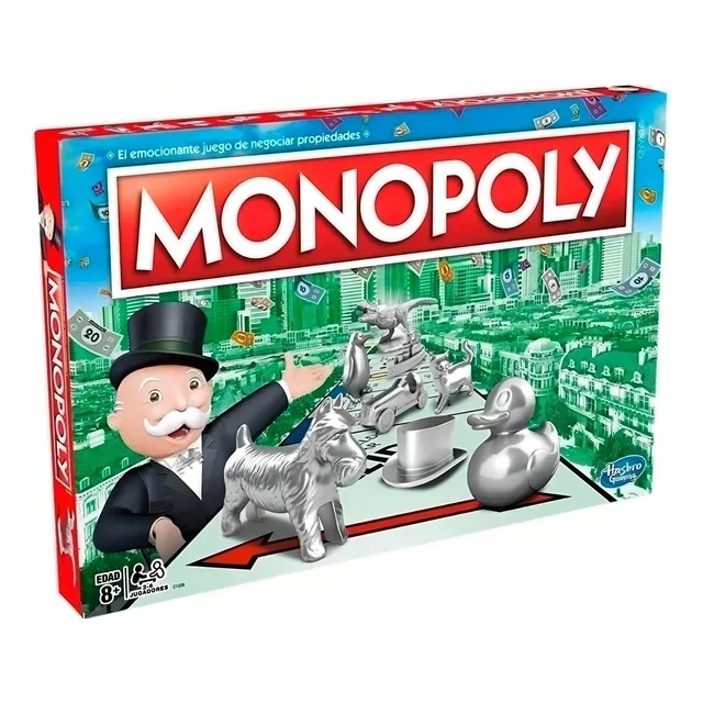Juego De Mesa Hasbro Gaming Monopoly Clásico C1009 Español