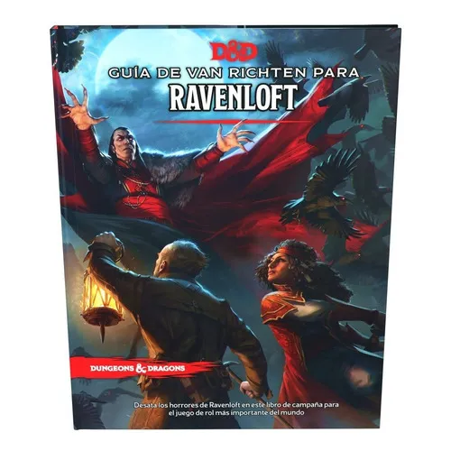 Guía De Van Richten Para Ravenloft, De Wesley Schneider. Serie Dungeons & Dragons Editorial Dungeons & Dragons, Tapa Dura, Edición Primera En Español, 2022