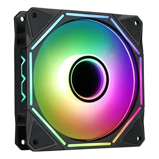 Fan Cooler Leadertech 12cm Rgb Fc-01 Ventilador Pc