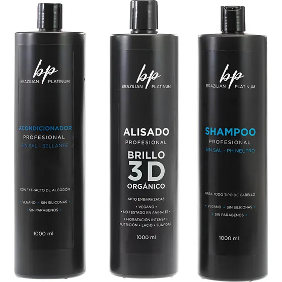 Alisado Definitivo Sin Formol + Kit Mantenimiento + Regalo