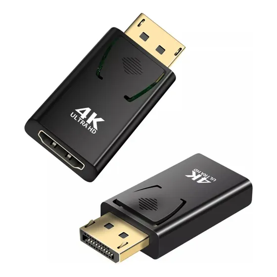 Adaptador Conversor Displayport Para Hdmi Para Usar Na Tv 4k