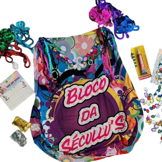 Kit Pedraria Folia Carnaval  Customização Abadá E Fantasia