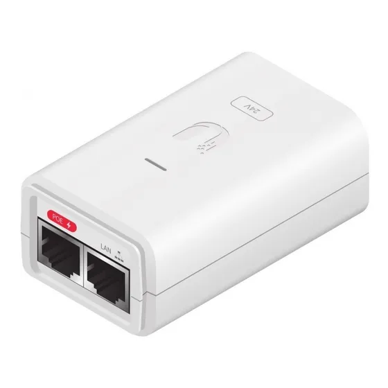 Promocion Ubiquiti Poe-24-7w Adaptador 24 Vdc 0.3 A