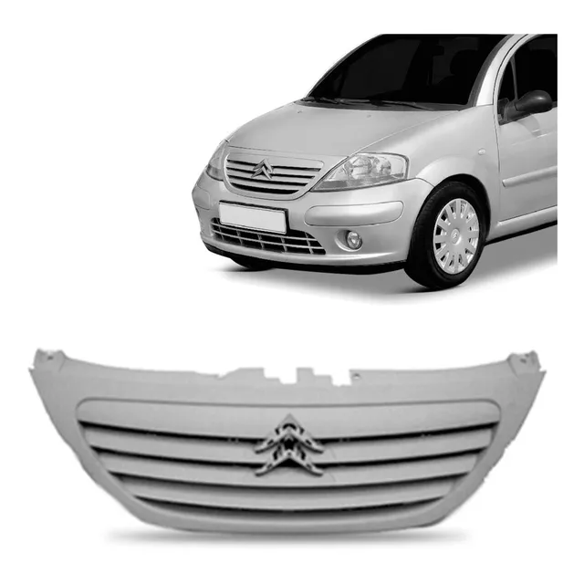 Grade Dianteira Citroen C3 2003 2004 2005 2006 2007