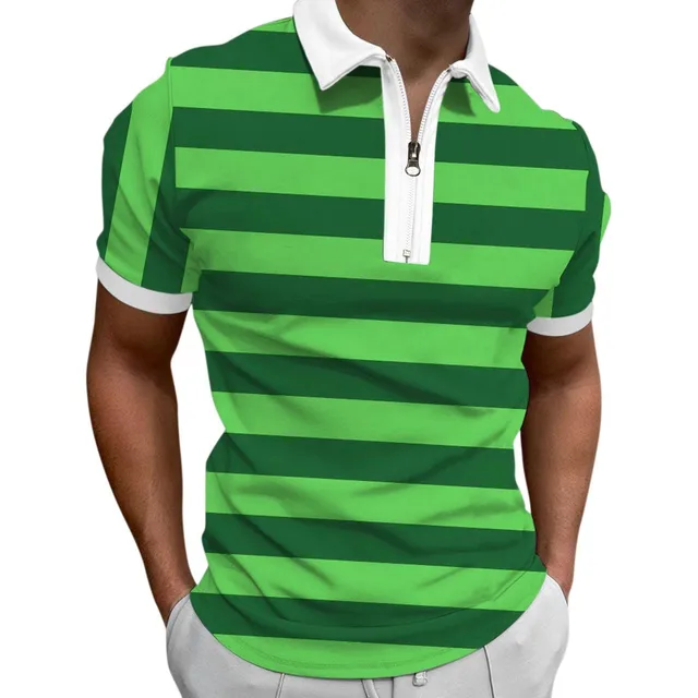 Camisa Para Hombre Informal Manga Larga Cuello Vuelto Cuadro