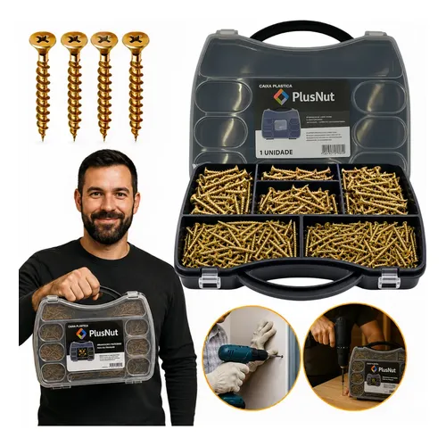 Parafuso Auto Atarraxante Panela Phillips 3.9x13-100 Peças