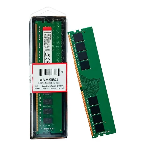 Memoria Ram Kingston Valueram 32gb 3200mhz Udimm Verde