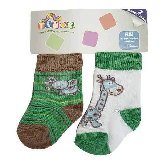 Set De Medias De Bebé Marca Tinok Ref. 0632