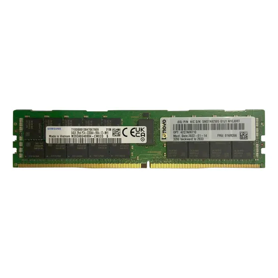 Memória Lenovo 64GB DDR4-2933Mhz Rdimm 01KR356 4ZC7A08710