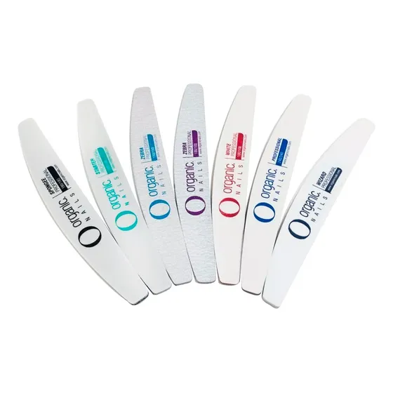 Kit De Limas Profesionales Organic Nails 7 Pzas