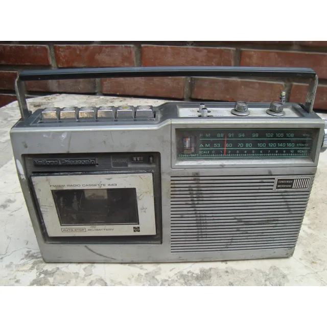 Antiguo Radio Cassette National Panasonic