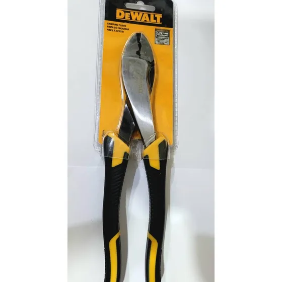 Pinza Para Engarzar Cables Electricista Dewalt 