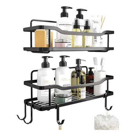 Organizador De Ducha Baño Set 2 Inoxidable