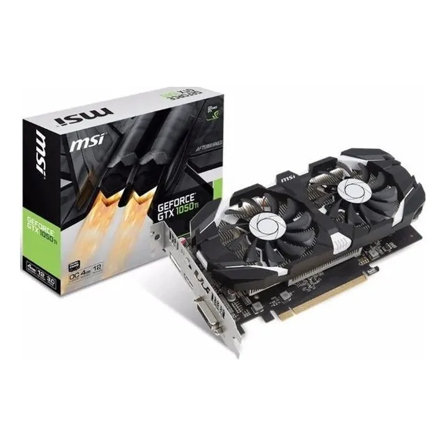 Placa De Video Gamer Gtx 1050 Ti 4gt Oc Edition 4gb Msi