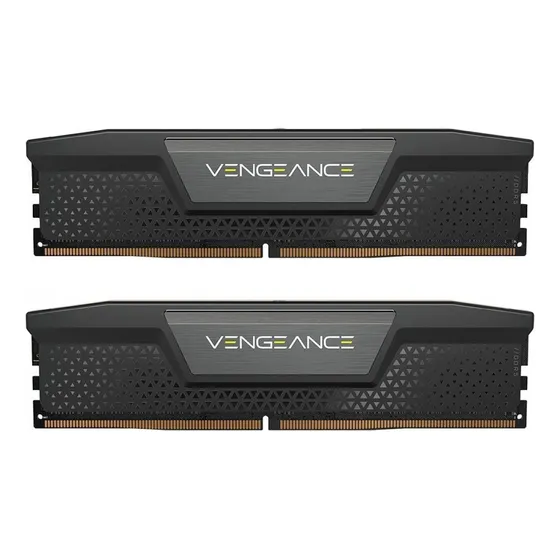 Memória RAM para PC Gamer DDR5 4800MHz 32gb (2x16gb) Cl40 Corsair Vengeance CMK32GX5M2A4800C40 Compatível Intel XMP 3.0 Cor Preta