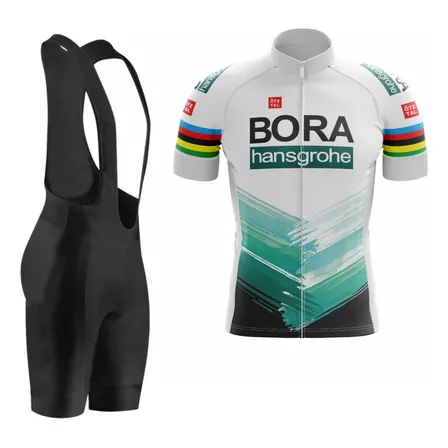 Conjunto Ciclismo Camisa Bretelle Gel Kit Roupa Ziper Total