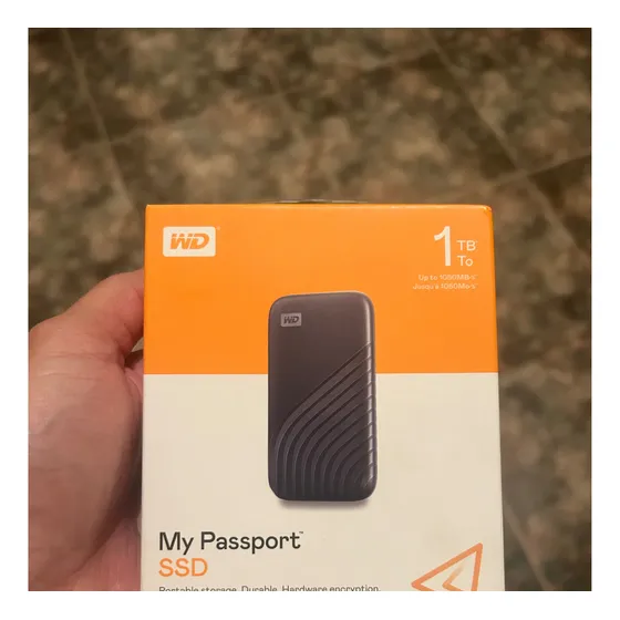 Wd My Passport Disco Externo Ssd 1tb