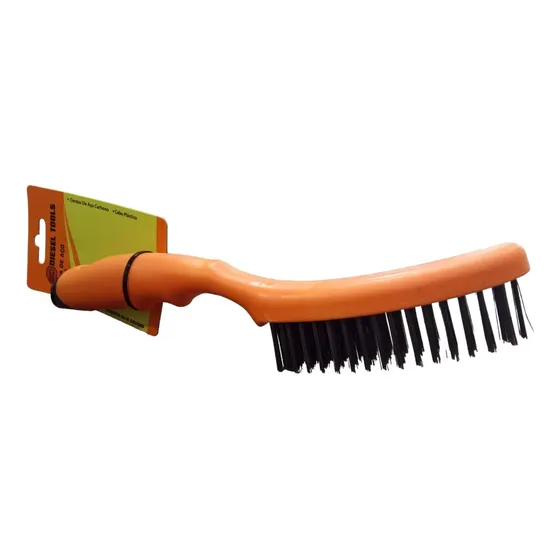 Cepillo De Alambre Plastico Diesel Tools  (10 PLG/ 3 Filas)