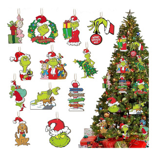36 Decoracion Para Arbol De Navidad Grinch Colgantes Adornos 36 Decoracion Para Arbol De Navidad Grinch Colgantes Adornos