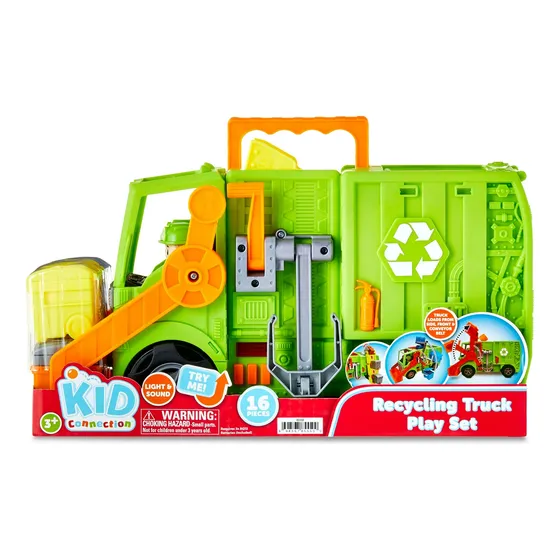 Camion De Basura Juguete Con Accesorios, Kid Connection Niño