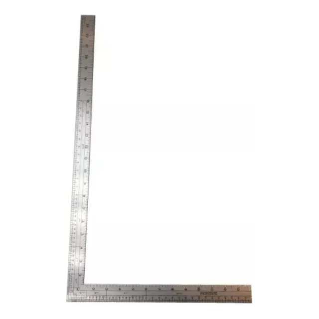 Regla L De Aluminio, Regla Escuadra De Metal Para Costura