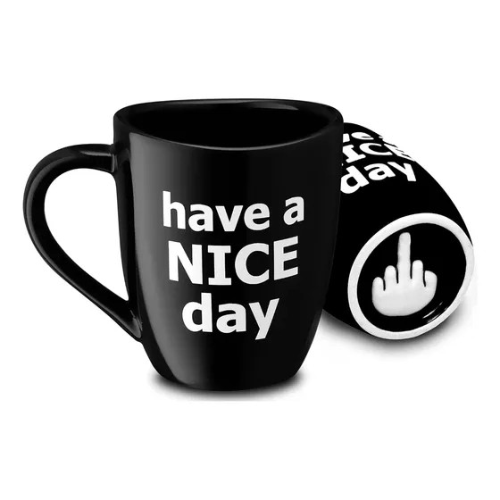 Taza De Café Divertida, 14 Oz