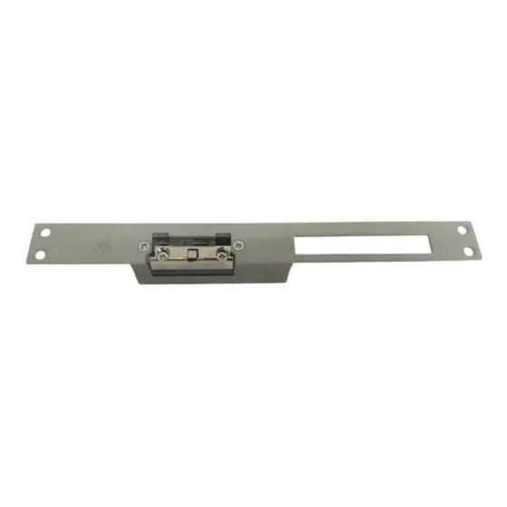 Hembrilla Eléctrica Placa Larga Cerradura De 12v Jis
