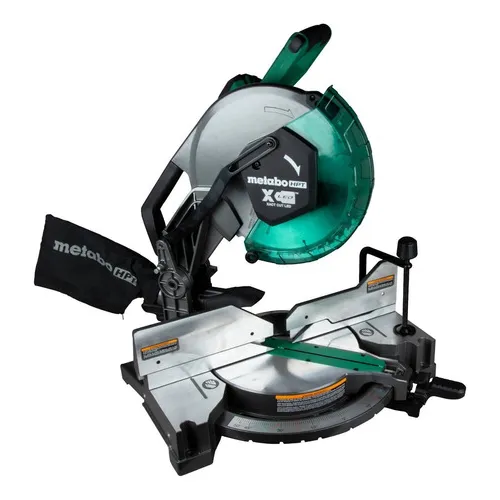 Sierra De Inglete De 12 C/laser Y Disco Metabo Hpt C12fdhb