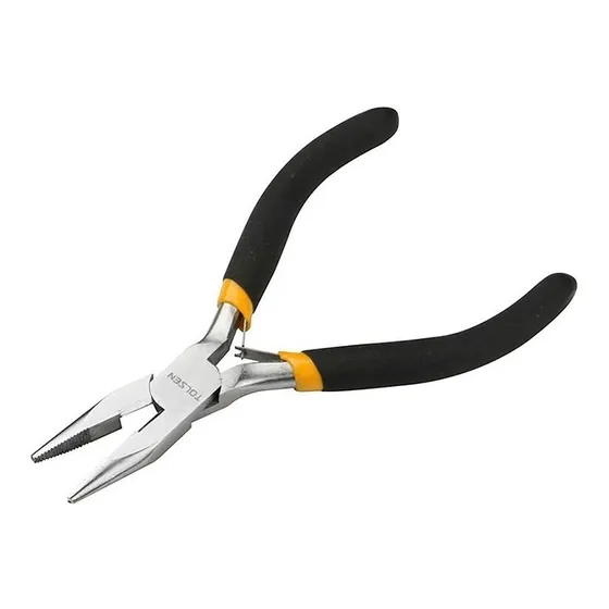 Alicate Punta Fina Mini 115 Mm Profesional  Tolsen - 10031