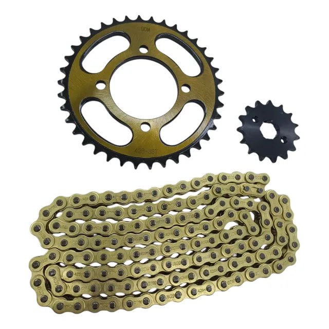 Kit Arrastre Akt Nkd 125 Sl Cadena Reforzada