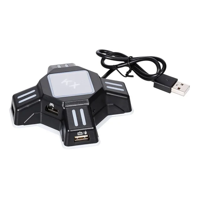 I Adaptador Usb Kx Para Mouse Y Teclado