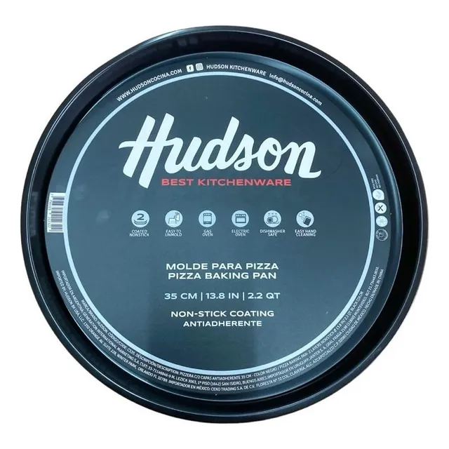 Set X3 Pizzera Andtiadherente Acero Hudson Horno 35cm