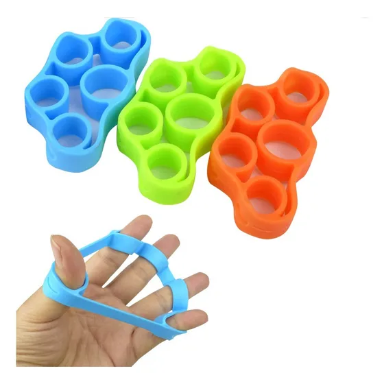Kit Exercitador Dedos Fisioterapia Fortalecimento Extensor