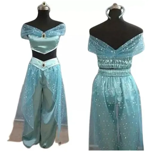 Fantasia De Cosplay Para Adultos Aladdin Magic Lamp Jasmi