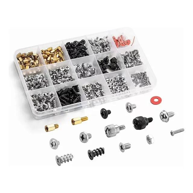 Juego De Tornillos Para Caja Ordenador Computadora 502 Pzs