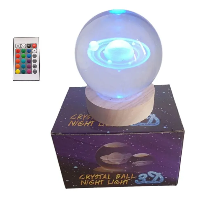 Lampara Esfera Led Multicolores 16 Tonalidades Con Control