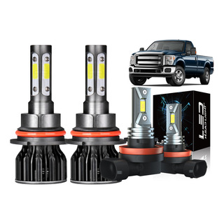 Para Nissan Frontier 2005-2018, 4 Faros Led Blancos Para Nissan Frontier 2005-2018, 4 Faros Led Blancos