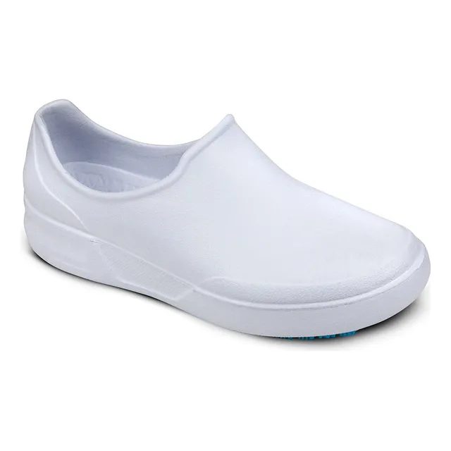 Zapato Zueco De Goma Antideslizante Blanco Maxxi