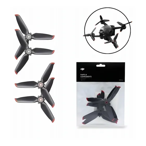 Conjunto 04 Hélices Para Drone Dji Fpv