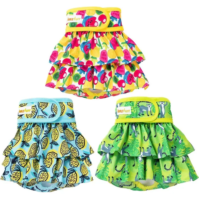 Pañal Lavable Perro Gato Mascota  Absorbente Re Utilizable