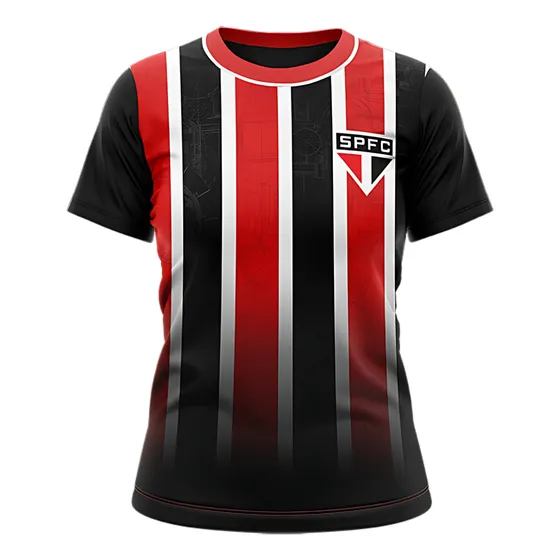 Camisa São Paulo Feminina Romper Oficial Licenciada