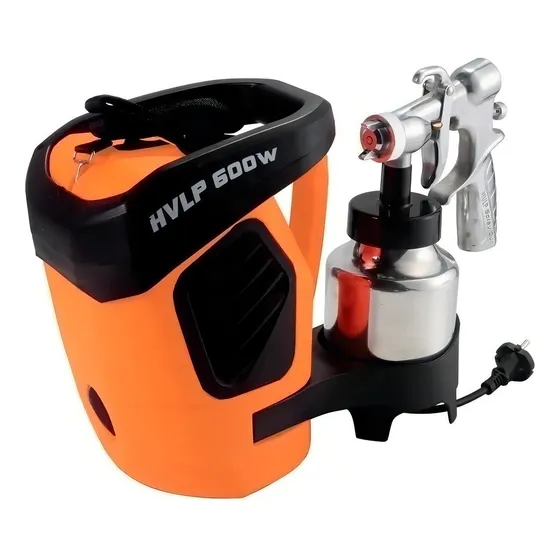 Equipo Pintar Electrico Pistola Soplete Compresor Hvlp 600w