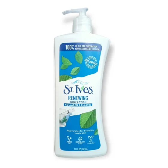 Crema Corporal Hidratante St. Ives Colágeno + Elastina 621ml