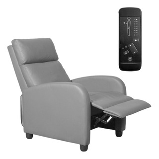 Sillones De Masaje Gris Eléctrico Control Remoto Reclinable Sillones De Masaje Gris Eléctrico Control Remoto Reclinable