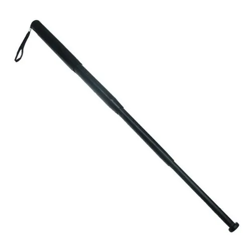 Bastón De Defensa Telescópico Waterdog Con funda 19 A 49cm Color Negro