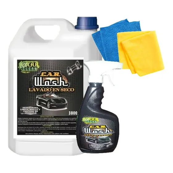 Kit Lavado En Seco Autos Carro Moto