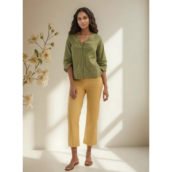 Pantalón Para Mujer Moda Marca Patprimo Color Café #30071988