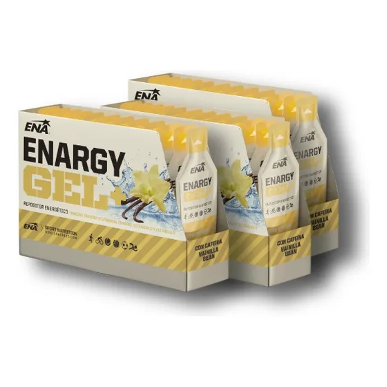 Enargy Gel+ Cafeína Ena Sport - Repositor Pack X 3 Cajas