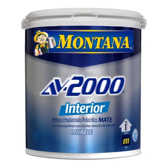 Pintura Montana Av-2000 Interior Blanco Galón