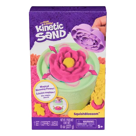 Maquina De Flores, Kinetic Sand, Sunny Amarelo E Rosa